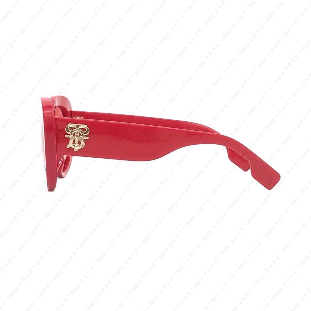 New Burberry Rose BE4298F 391984 54mm Red Sunglasses - Picture 4 of 11